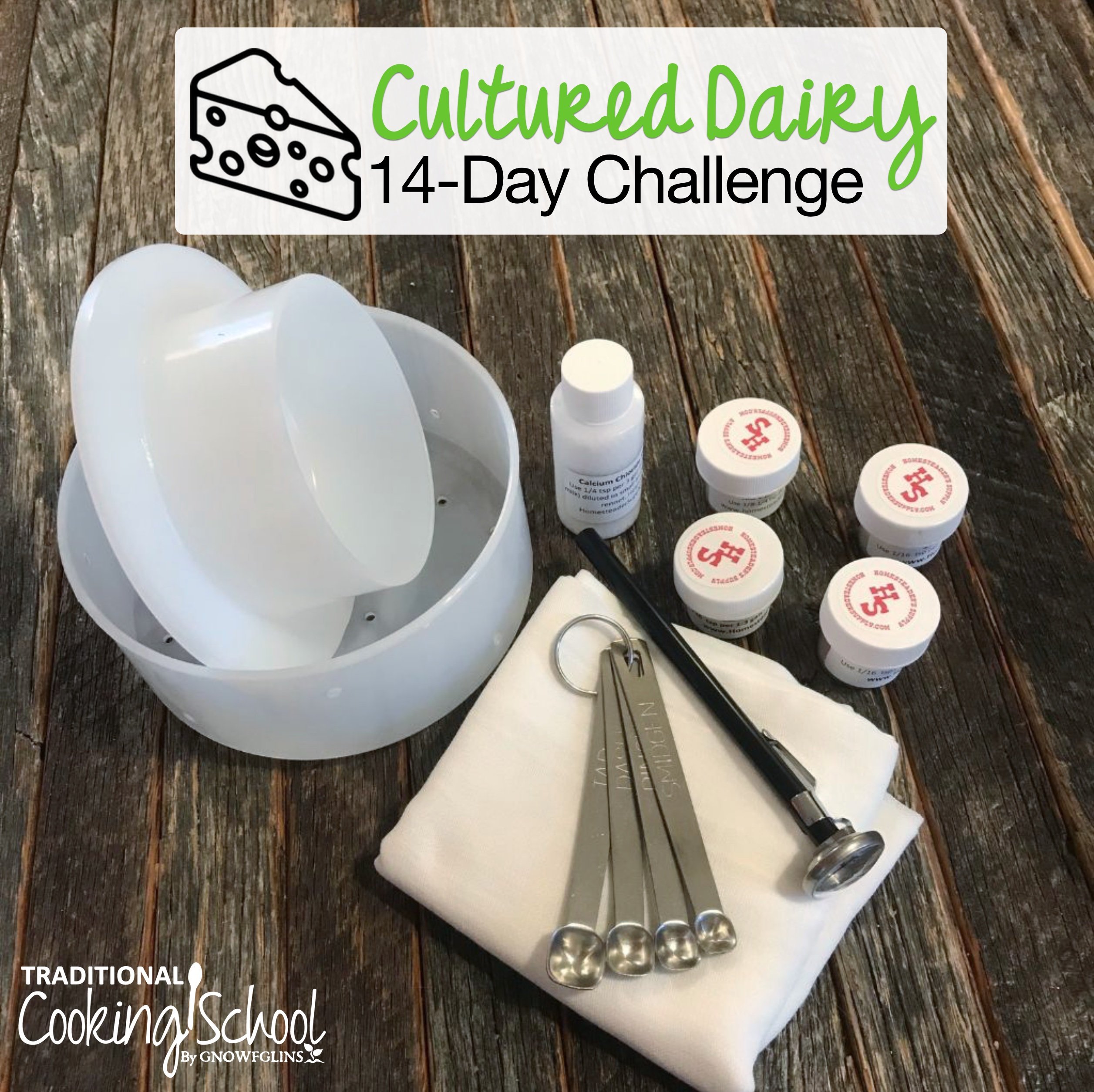 Cultured Dairy 14 - Day Challenge Kit